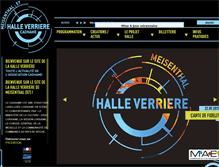 Tablet Screenshot of halle-verriere.fr
